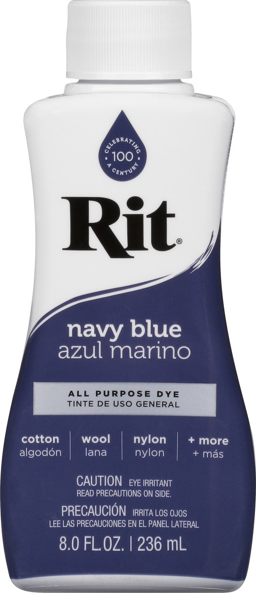 slide 6 of 9, Rit Navy Blue All Purpose Dye 8 oz, 8 oz