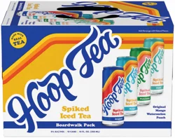 Hoop Tea Iced Tea Spiked Beer Boardwalk Pack 12 - 12 fl oz Cans