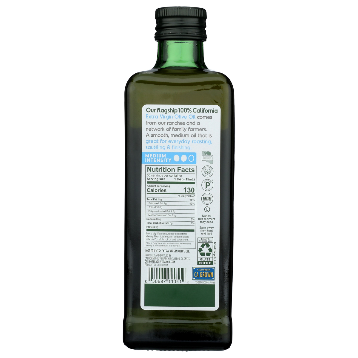 slide 2 of 2, California Olive Ranch 100% California Grown Extra Virgin Olive Oil, 25.4 oz