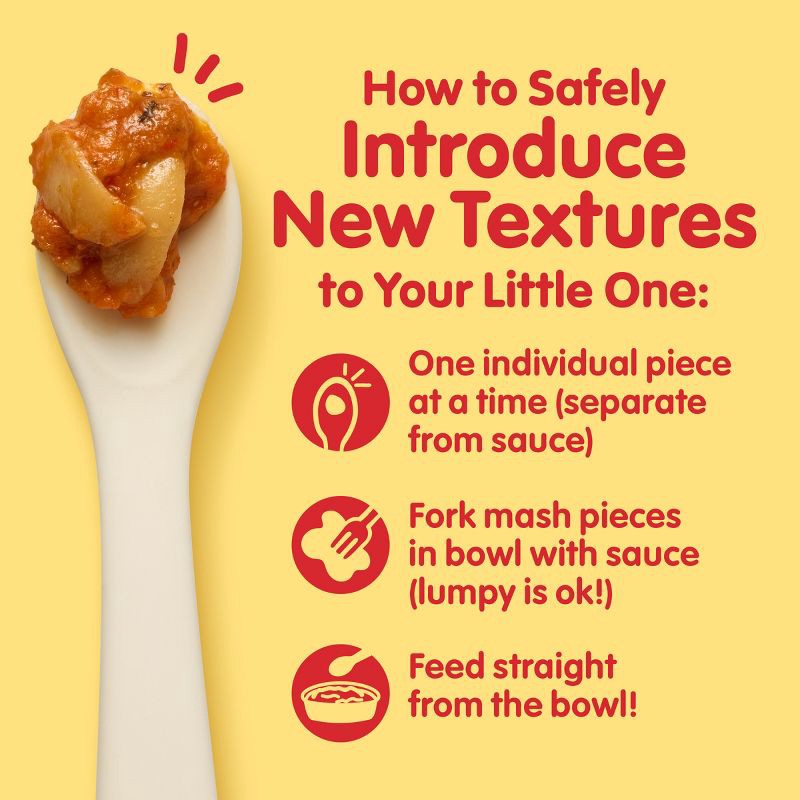 slide 3 of 5, Happy Baby Organic Pumpkin & Tomato Paella Puree with Chopped Squash & Orzo Baby Food Bowl - 4oz, 4 oz