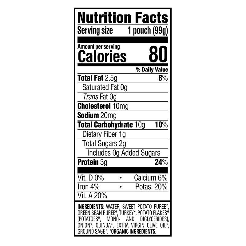 slide 4 of 6, Happy Baby Organics Savory Blends Stage 3 Baby Food Puree - 3.5oz, 3.5 oz