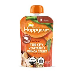 Happy Baby Organics Savory Blends Stage 3 Baby Food Puree - 3.5oz