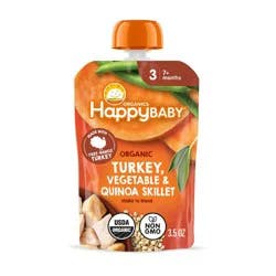 Happy Baby Organics Savory Blends Stage 3 Baby Food Puree - 3.5oz