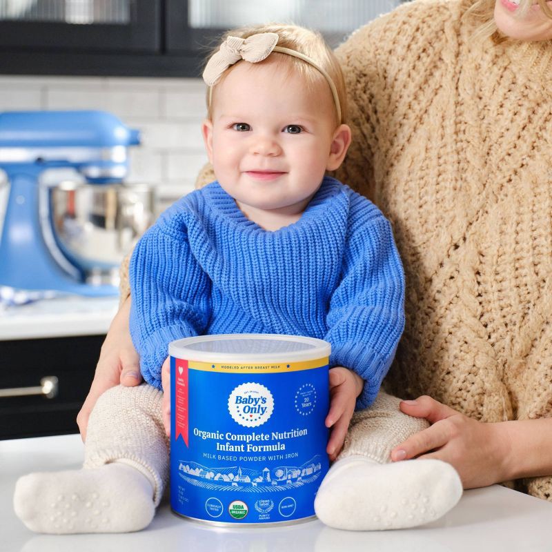slide 6 of 9, Baby's Only Organic Complete Nutrition Infant Formula Powder - 21oz, 21 oz