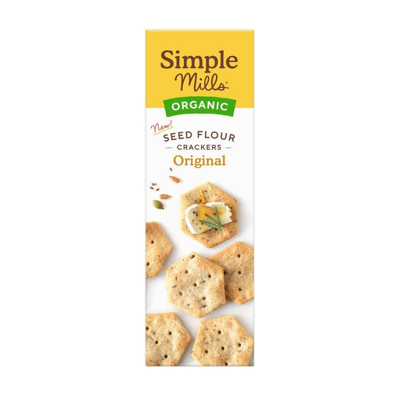 slide 3 of 4, Simple Mills Original Organic Seed Crackers - 4.25oz, 4.25 oz