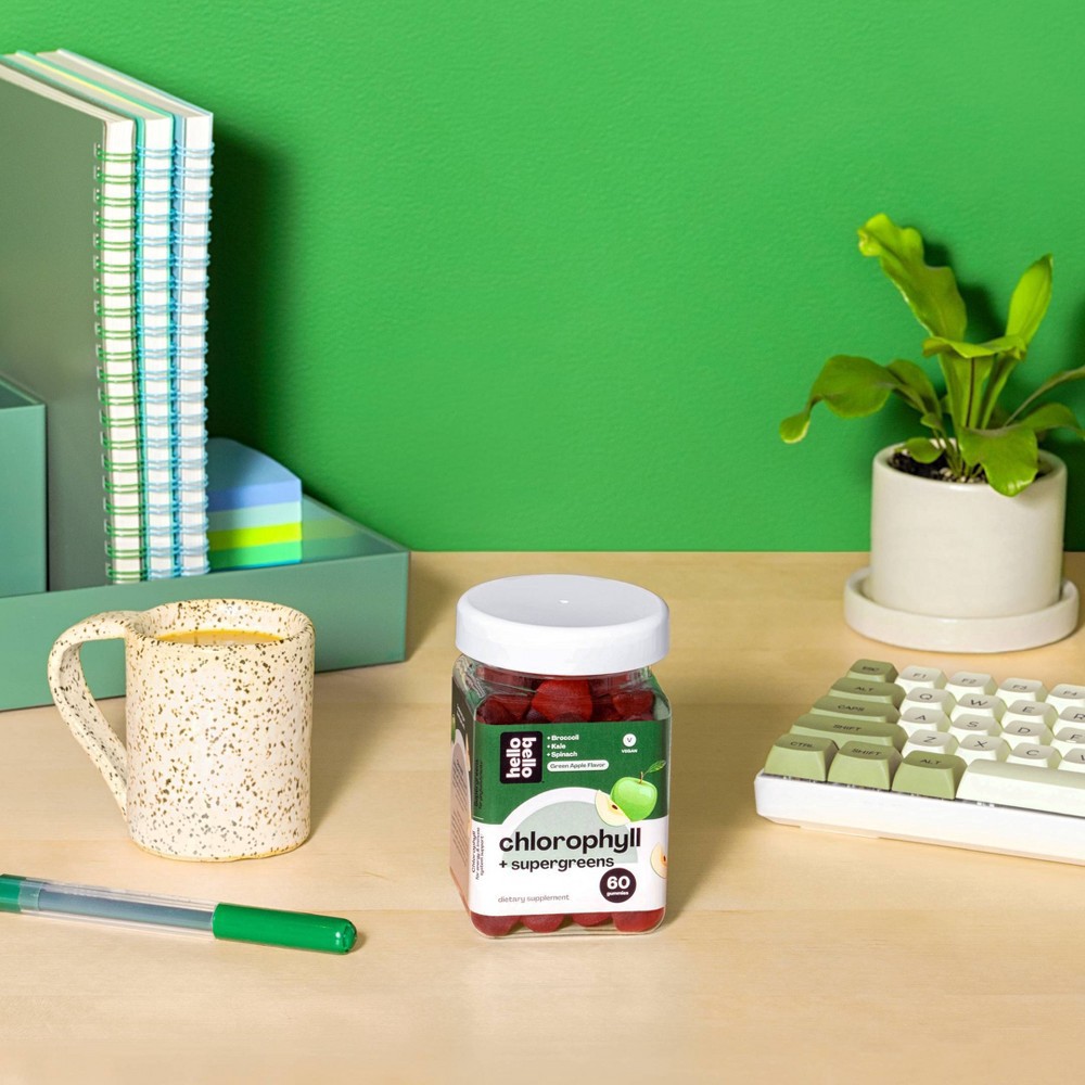 Hello Bello Chlorophyll Vegan Gummies 60ct 60 ct Shipt