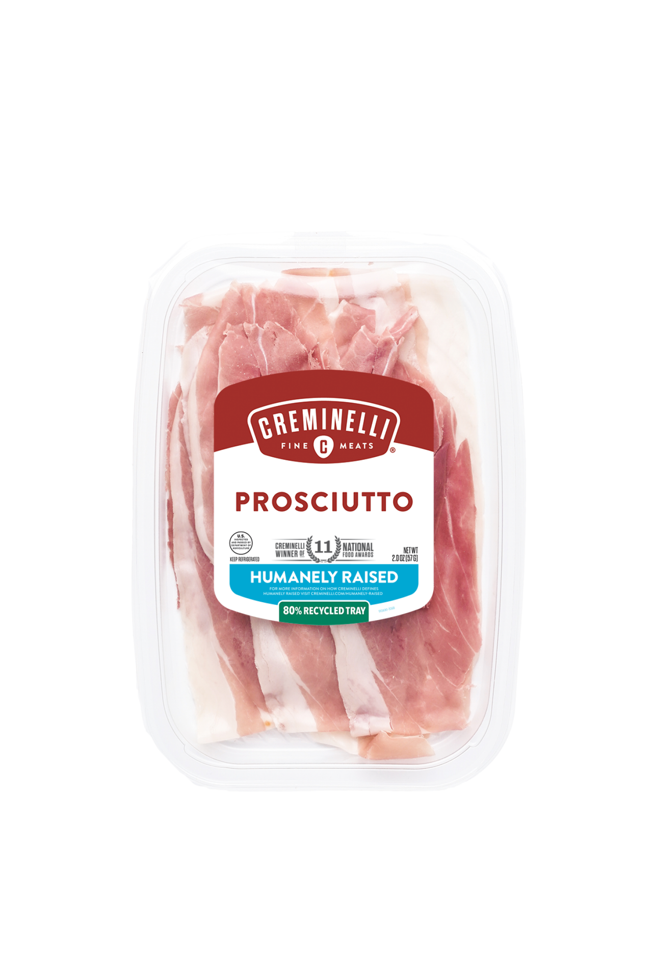 slide 1 of 1, Creminelli Fine Meats Prosciutto 2.0 oz, 2 oz