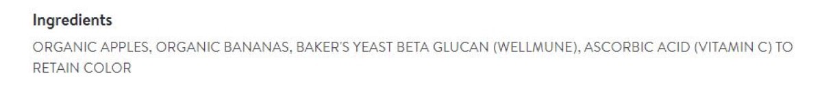 slide 5 of 9, FRUIT FRIENDS MINIONS ORGANIC APPLE BANANA W/WELLMUNE, 10 ct