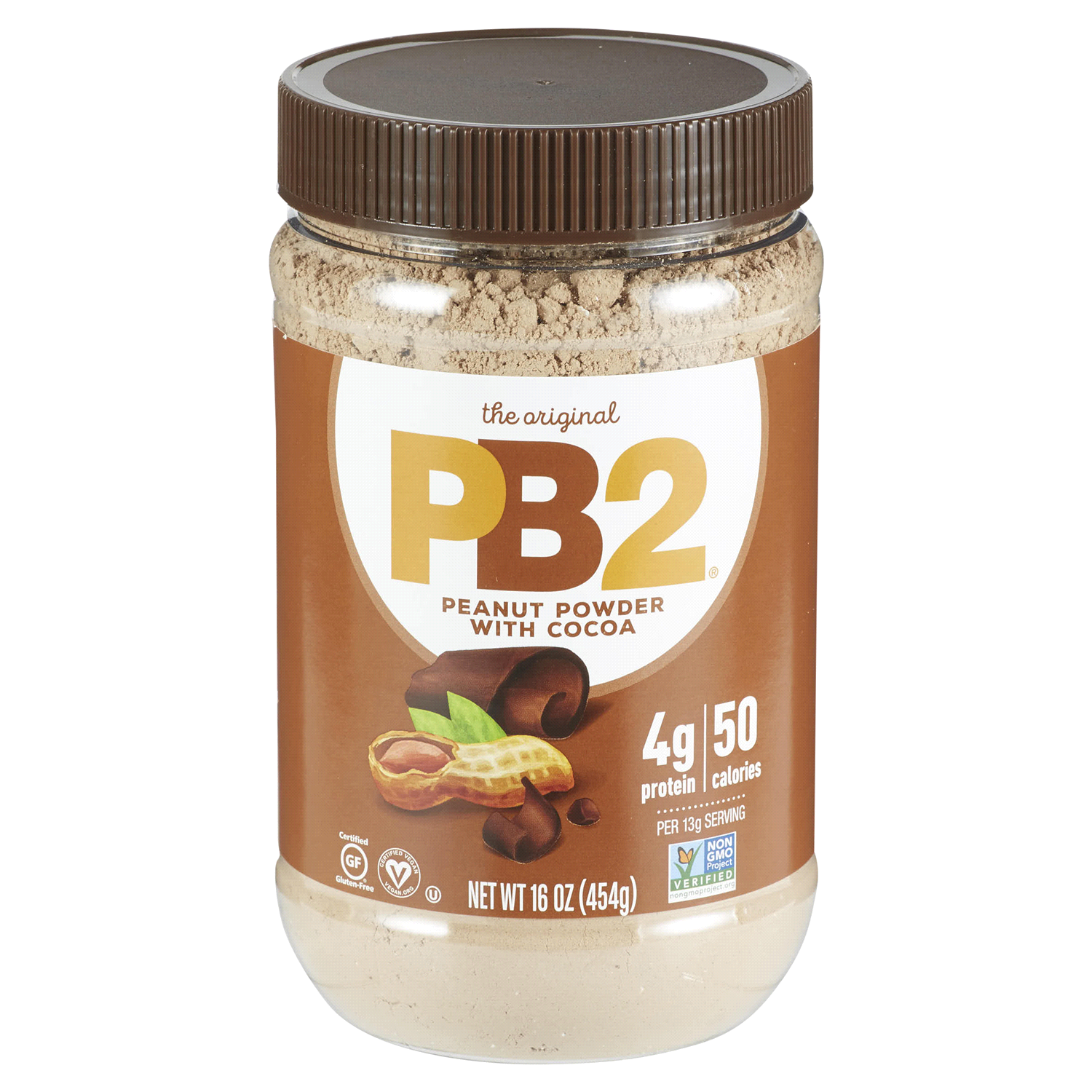 slide 1 of 5, PB2 Cocoa Peanut Powder 16 oz, 16 oz
