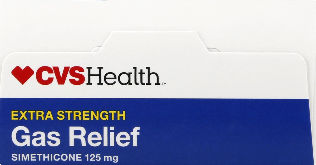 slide 8 of 10, CVS Health Extra Strength Gas Relief, Cherry Crß­E, 48 Ct, 1 ct