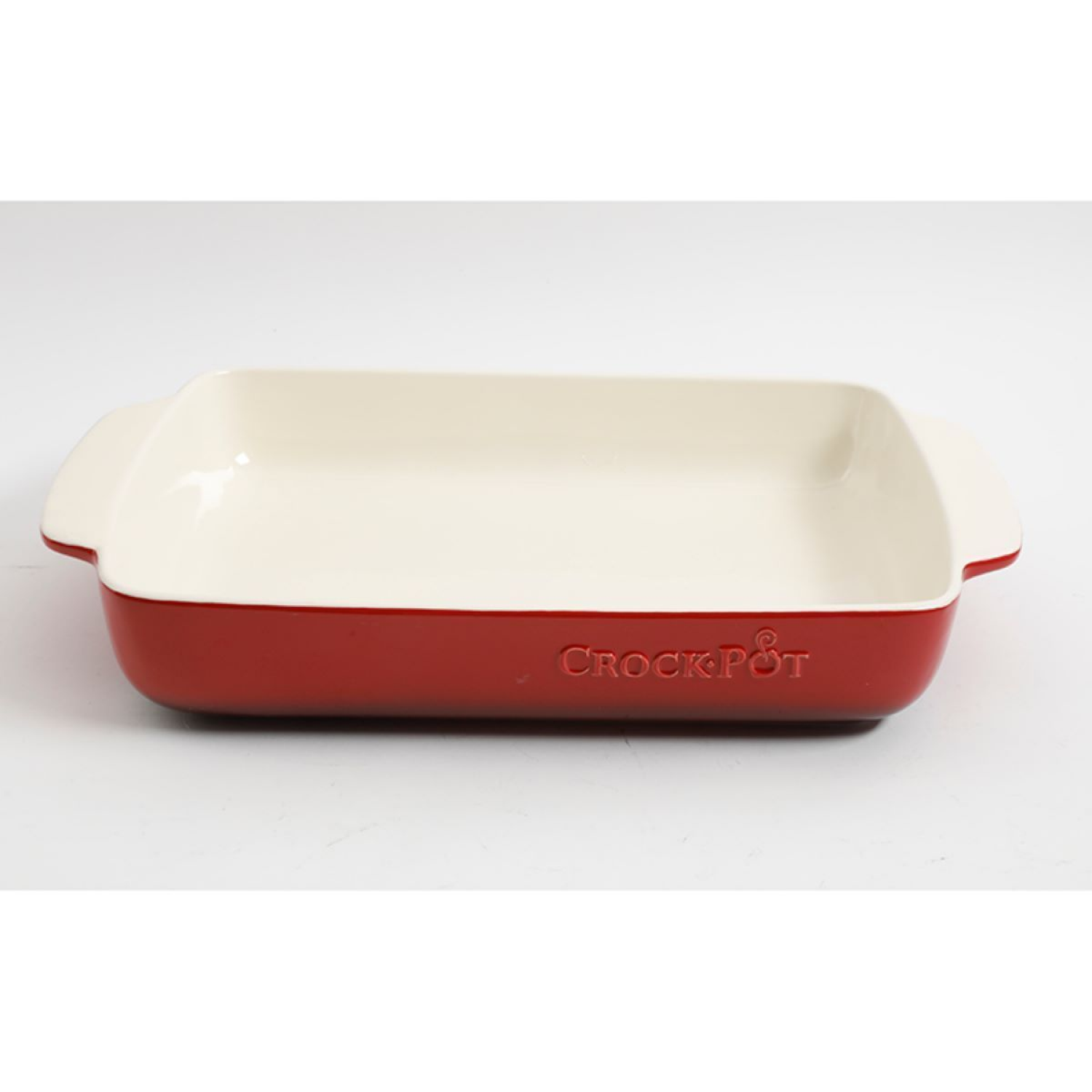 slide 1 of 1, CROCK POT Crock-pot Artisan 4 Qt. Bakeware Red Rectangle, 4 qt