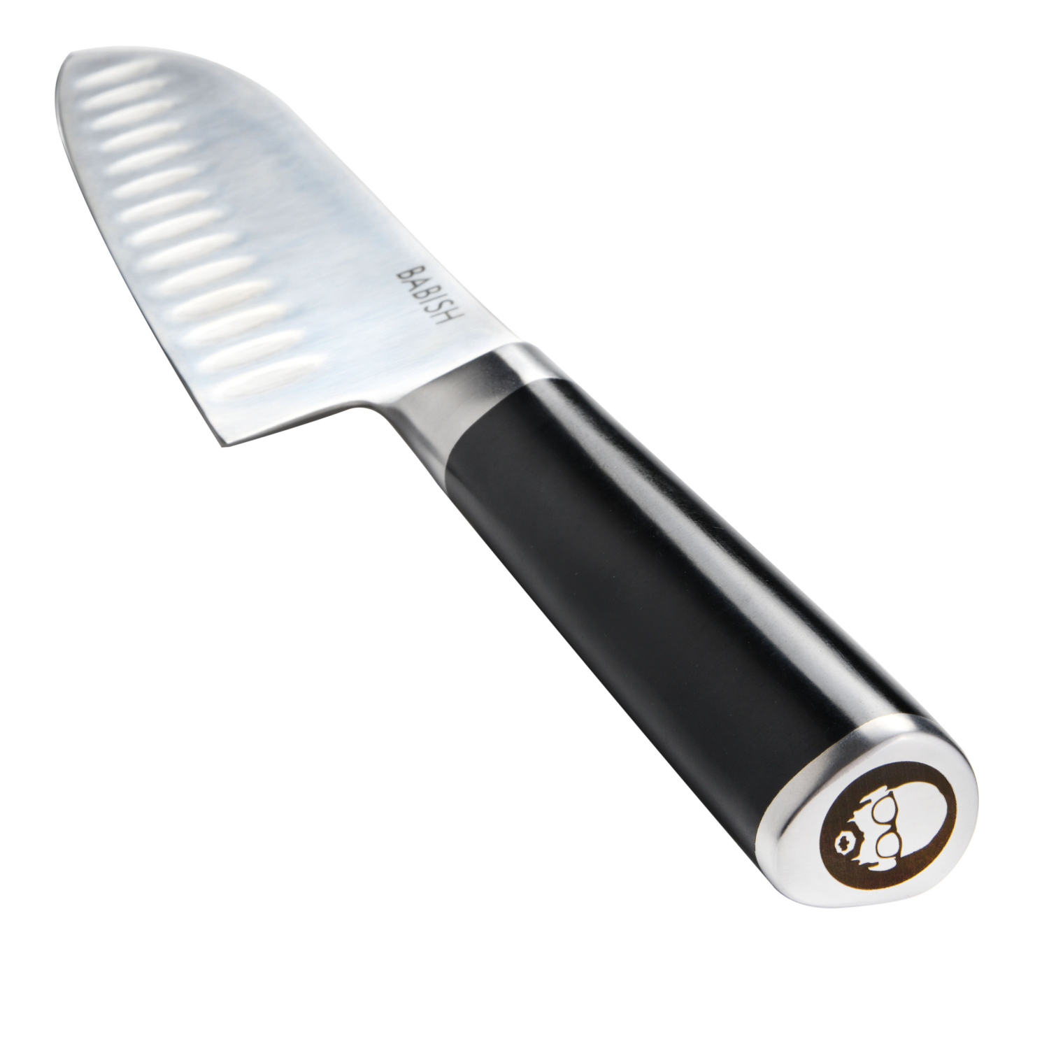slide 1 of 1, Babish 6.5 Inches ABS Handle Stainless Steel Santoku Knife 1 ea, 1 ct