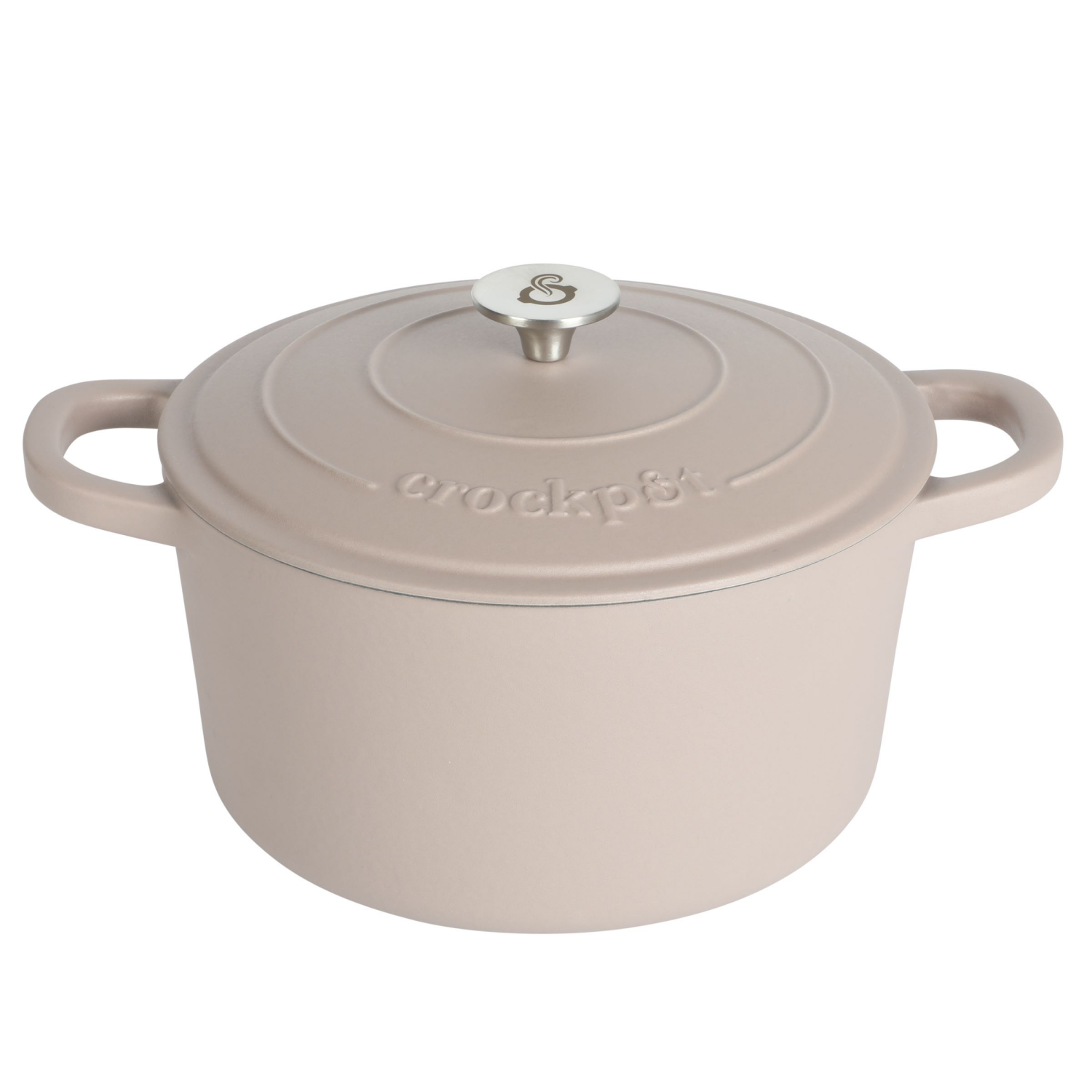slide 1 of 1, CROCK POT Artisan 5Qt. Dutch Oven - Matte Dusty, 5 qt