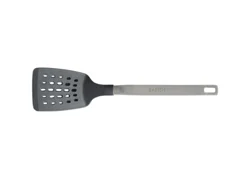 BWB Stainless Slotted Nylon Spatula