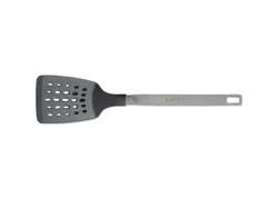 BWB Stainless Slotted Nylon Spatula