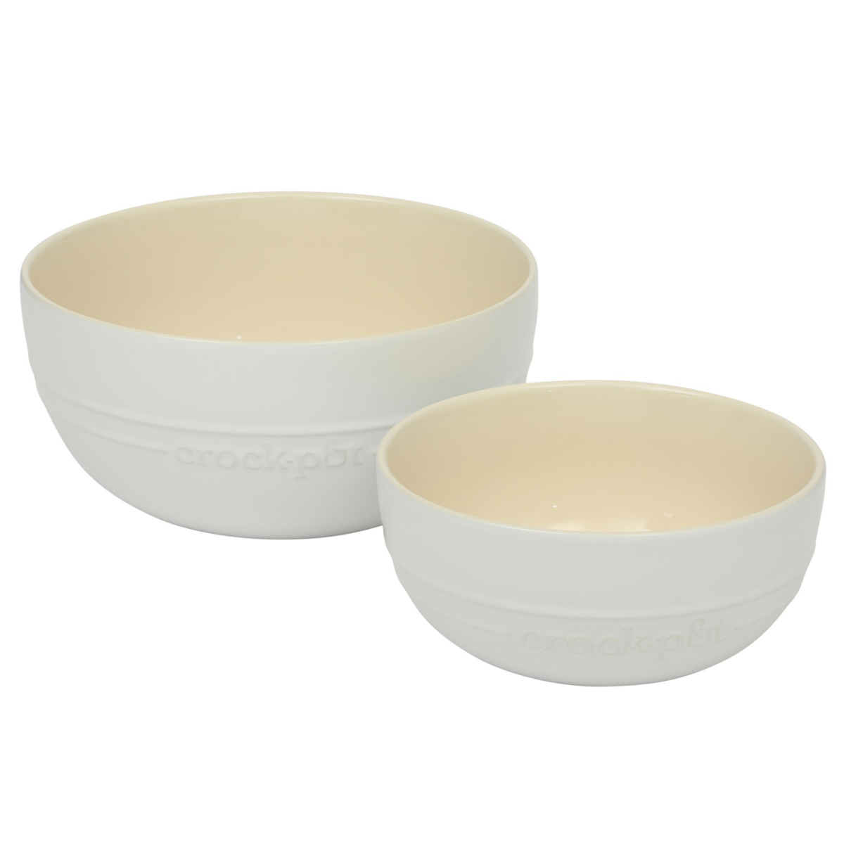 slide 2 of 2, CROCK POT Crock-pot 2 pc. Bowl Set - Linen, 2 ct