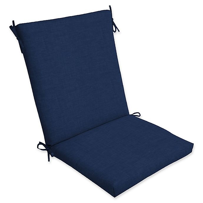 slide 1 of 1, Arden SelectionsLeala Outdoor Chair Cushion - Blue, 1 ct