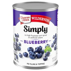 Duncan Hines Wilderness Blueberry Pie Filling and Topping, 21 oz.