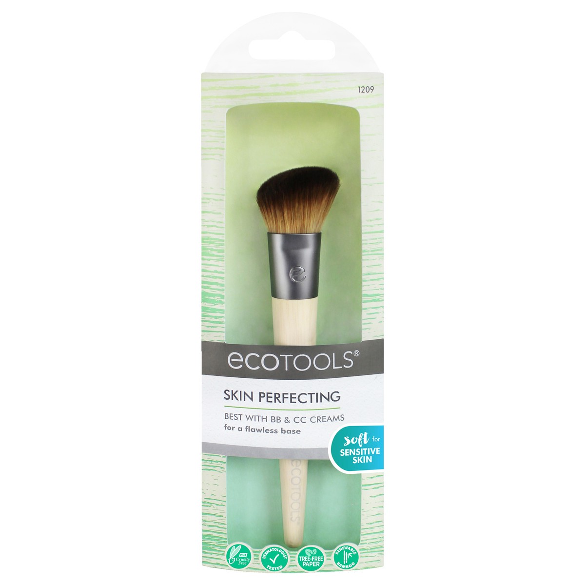 slide 1 of 3, Ecotools Skin Perfecting Brush, 1 ct