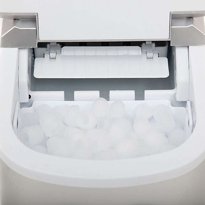 slide 3 of 4, Whynter IMC-270MS Compact Portable Ice Maker with Capacity - Silver, 27 lb