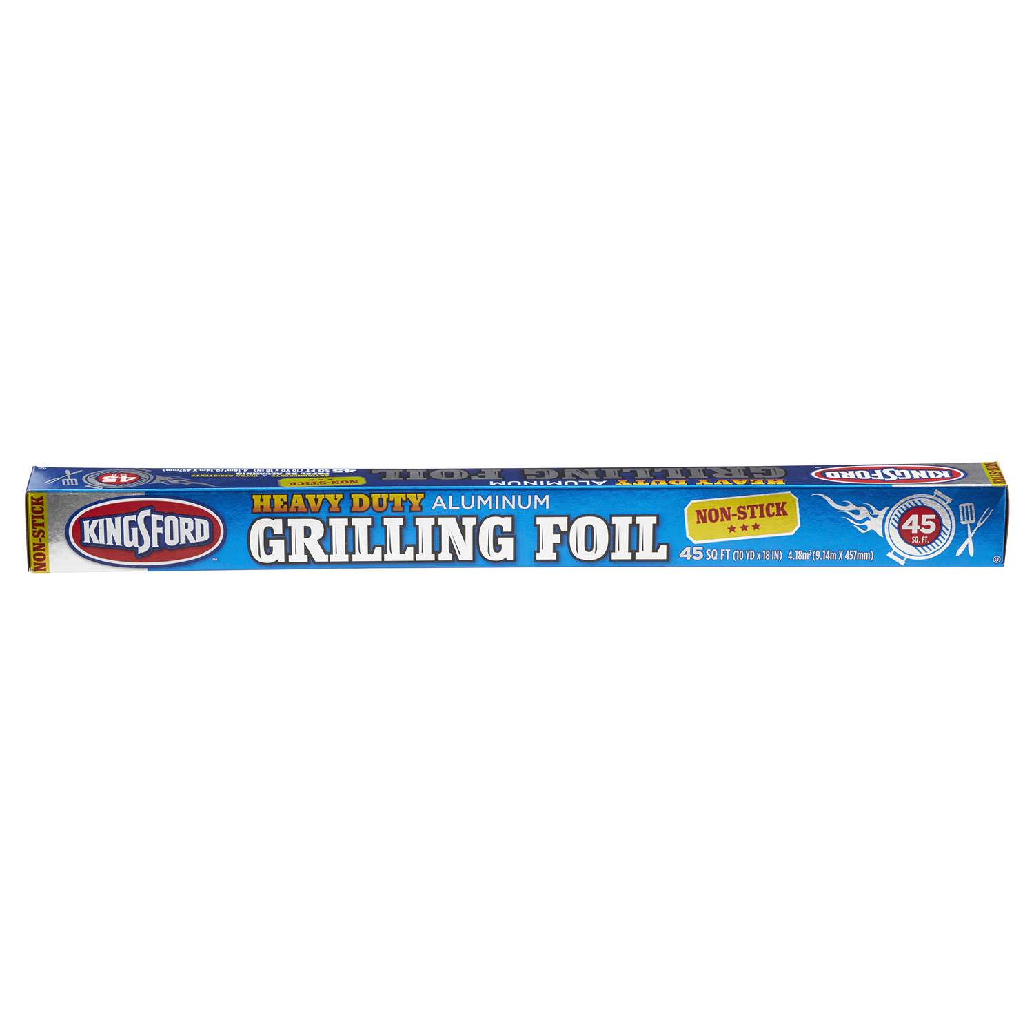 slide 1 of 3, Kingsford Heavy Duty Aluminum Grilling Foil, 45 sq ft, 1 ct