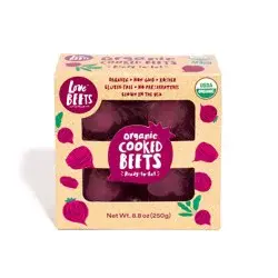 Love Beets Organic Cooked Red Beets