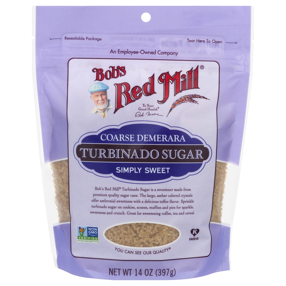 slide 5 of 13, Bob's Red Mill Coarse Demarara Turbinado Sugar 14 oz, 14 oz