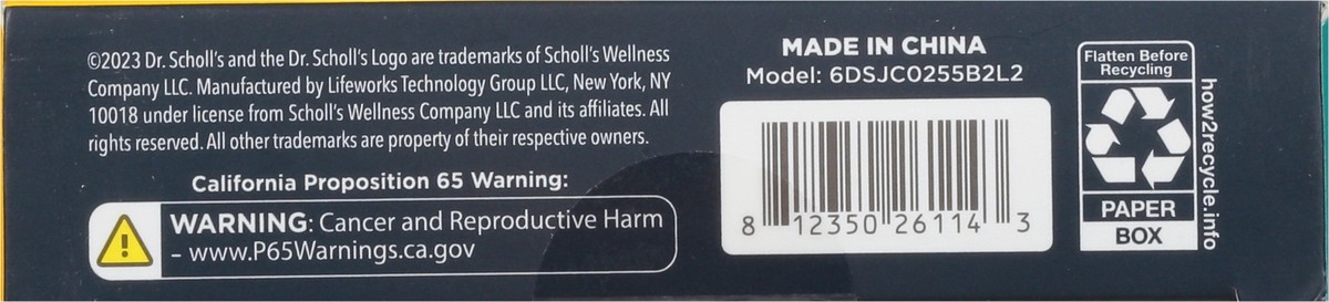 slide 10 of 11, Dr. Scholl's L/XL Wrist Brace 1 ea, 1 ct