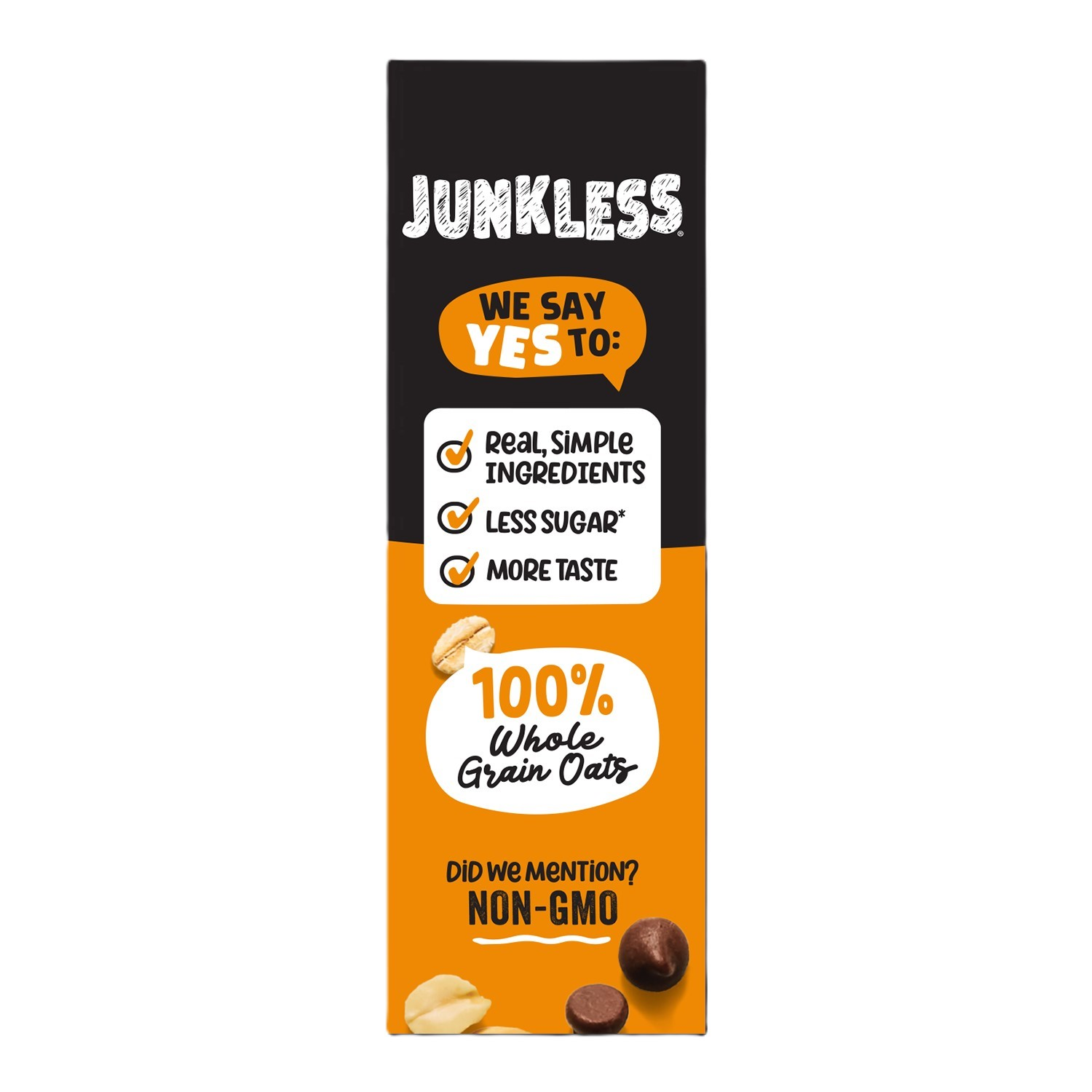 slide 2 of 4, Junkless Chewy Peanut Butter Chocolate Chip Granola Bars 6 - 1.1 oz Bars, 6 ct