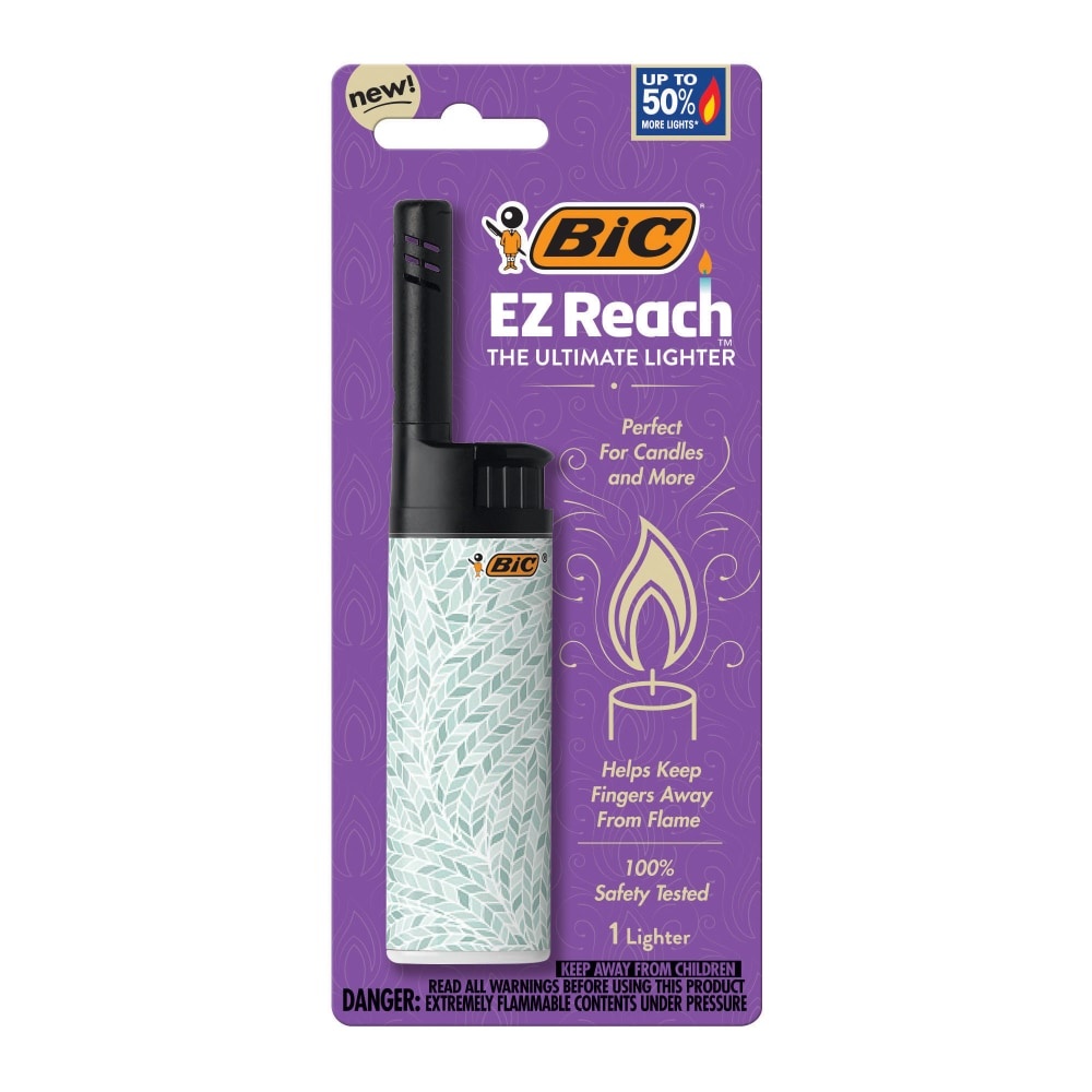 slide 1 of 1, BIC EZ Reach Pocket Lighter, 1 ct