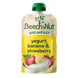 Beech-Nut Breakfast Toddler (12+ months) Banana Yogurt & Strawberry 3.5 oz