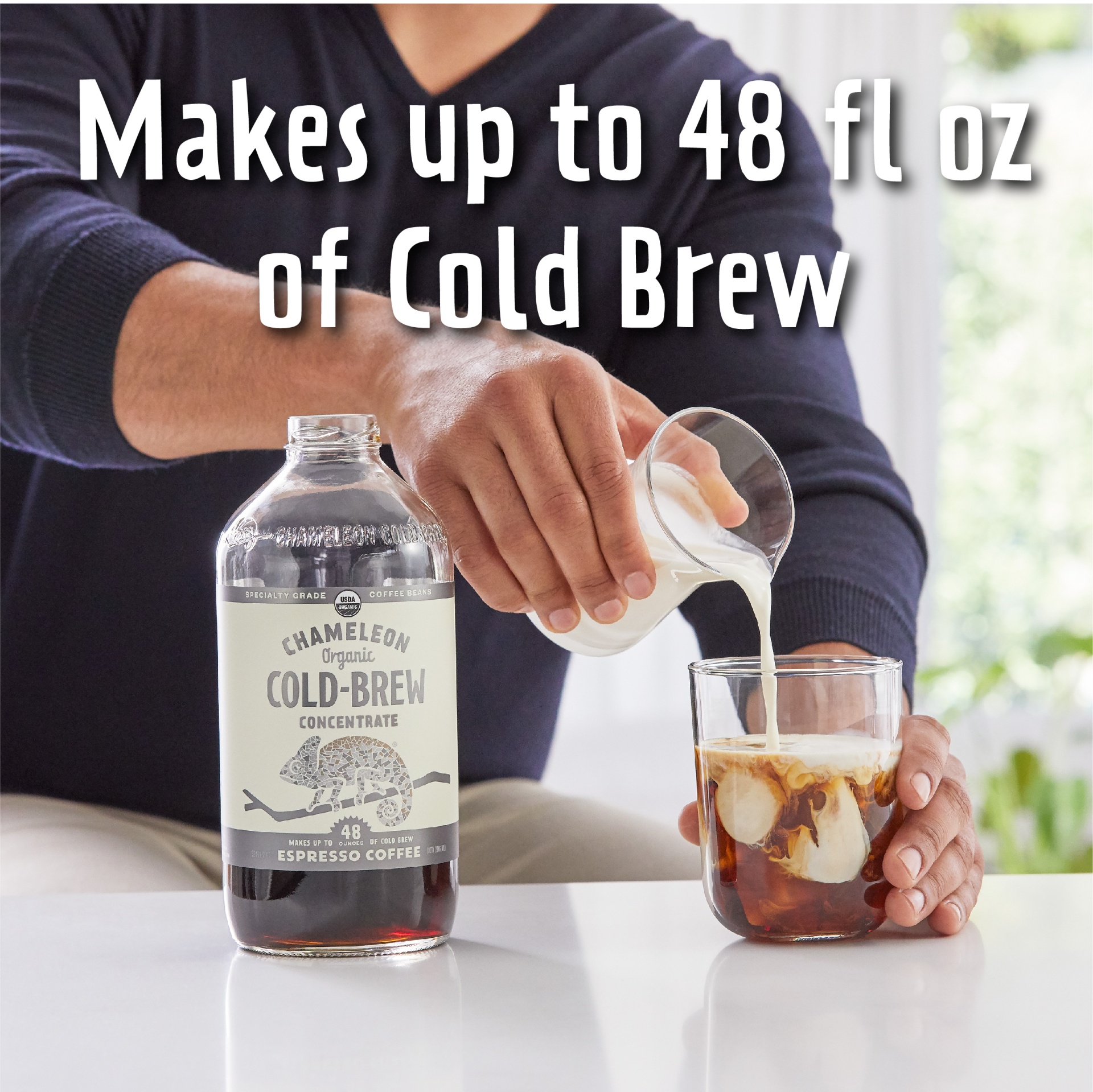 slide 4 of 6, CHAMELEON COLD-BREW Organic Espresso Coffee Concentrate 32 fl. oz. Bottle, 32 fl oz