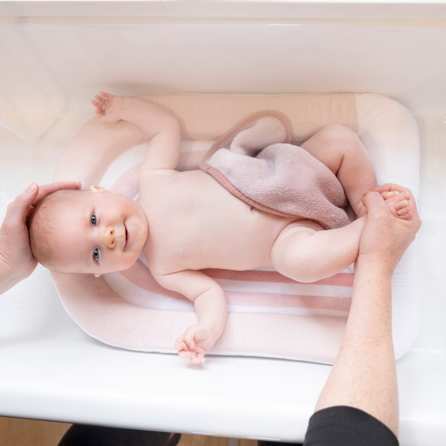 slide 2 of 3, Blooming Bath Rainbow Pad., 1 ct