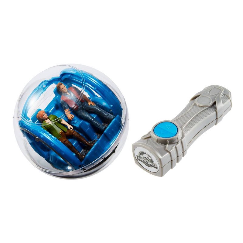 slide 6 of 6, Matchbox Jurassic World Legacy Collection Gyrosphere R/C, Remote-Control Vehicle & 2 Figures, 1 ct