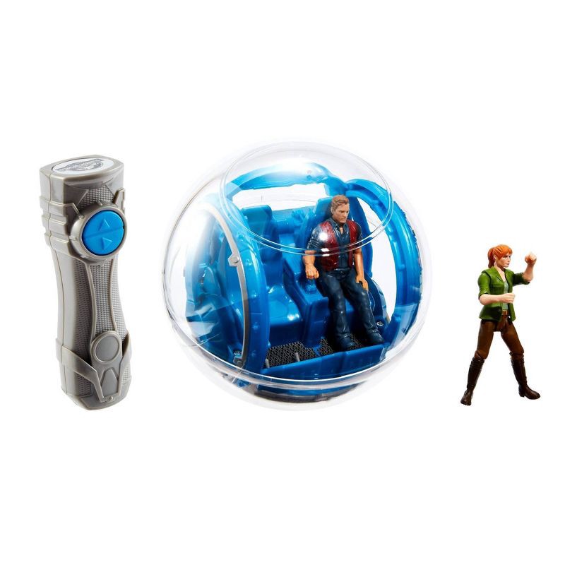 slide 3 of 6, Matchbox Jurassic World Legacy Collection Gyrosphere R/C, Remote-Control Vehicle & 2 Figures, 1 ct
