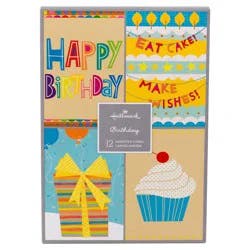 Hallmark Assorted Birthday Cards 12 ea