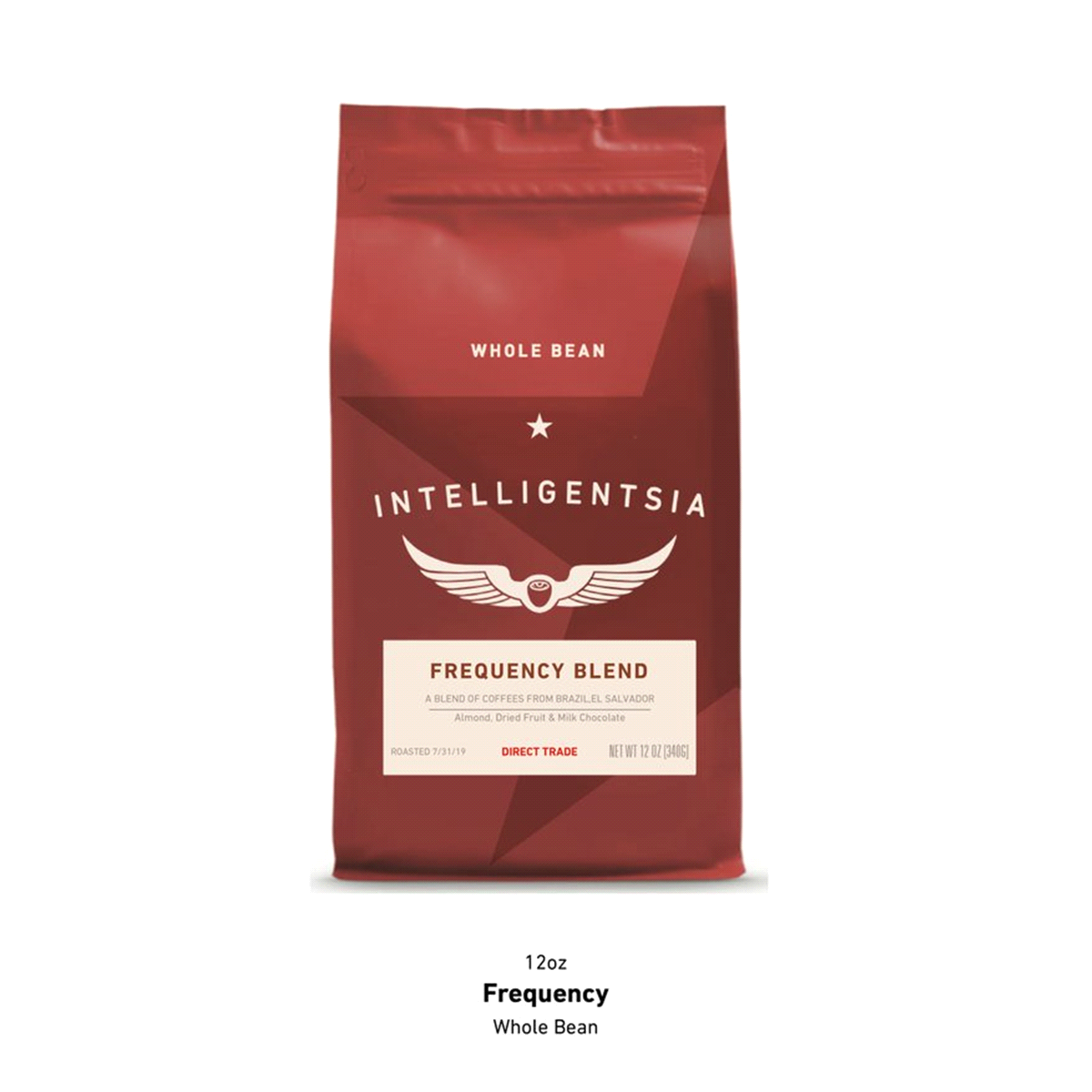 slide 1 of 6, Intelligentsia Direct Trade Frequency Blend Whole Bean, 12 oz