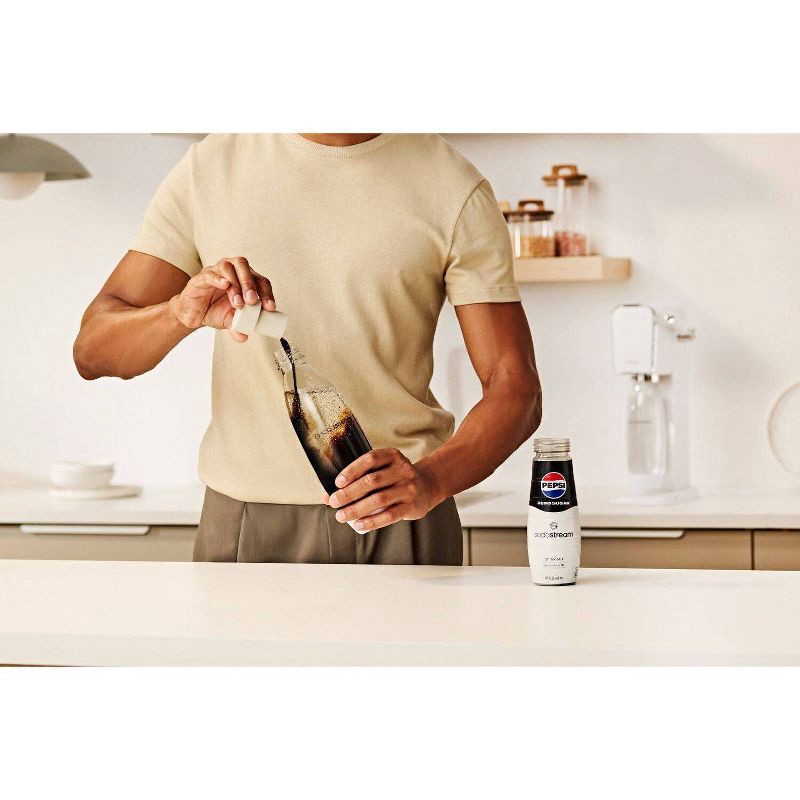 slide 5 of 8, SodaStream Pepsi Zero Soda Mix - 14.9 fl oz: Sugar-Free, Low Sodium, Kosher, Liquid Concentrate, 811572027636, 14.9 fl oz