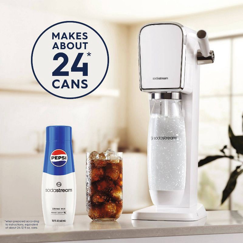 slide 7 of 9, SodaStream Pepsi Soda Mix - 14.9 fl oz, 14.9 fl oz