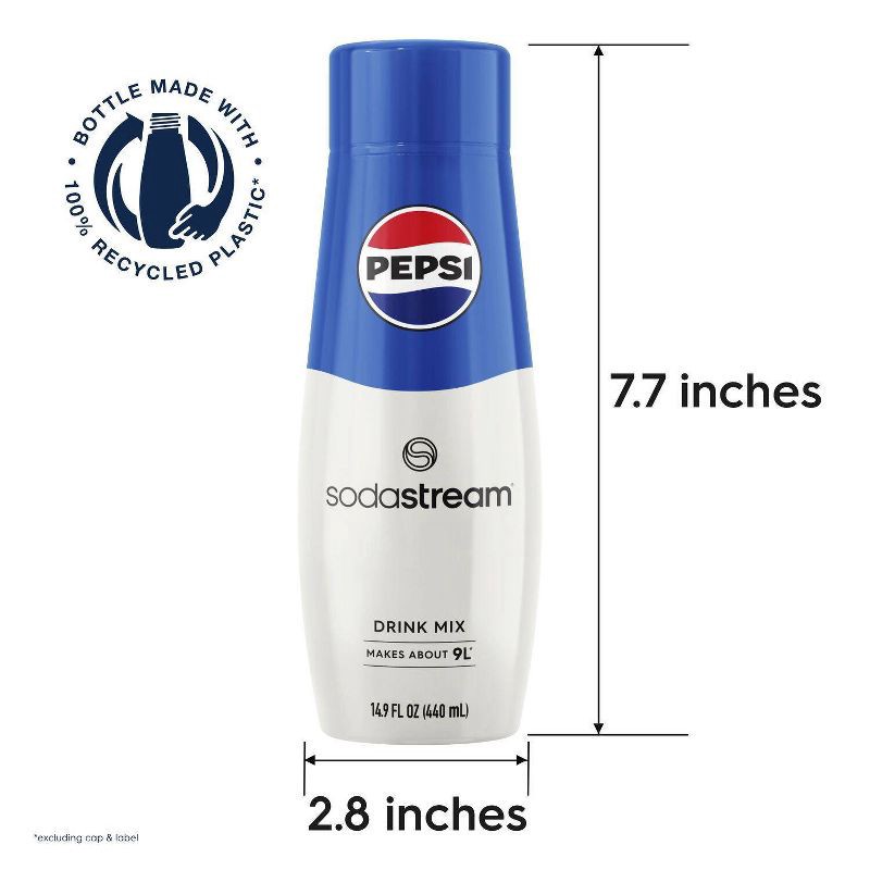 slide 8 of 9, SodaStream Pepsi Soda Mix - 14.9 fl oz, 14.9 fl oz
