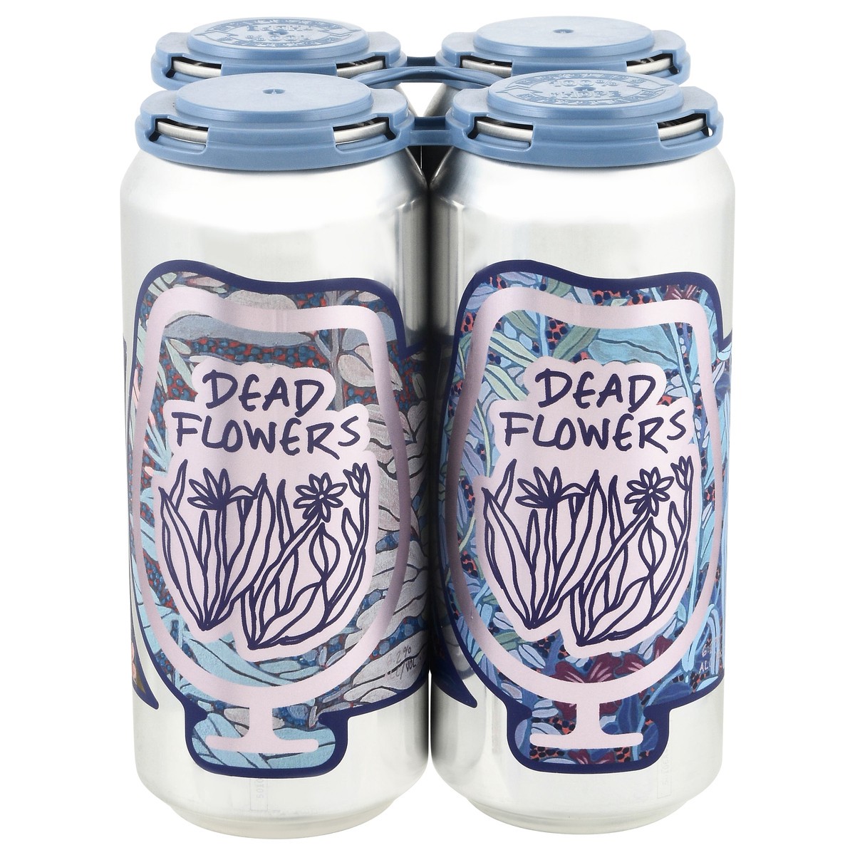 slide 4 of 4, Dead Flowers Beer 4 - 1 pt Cans, 64 fl oz