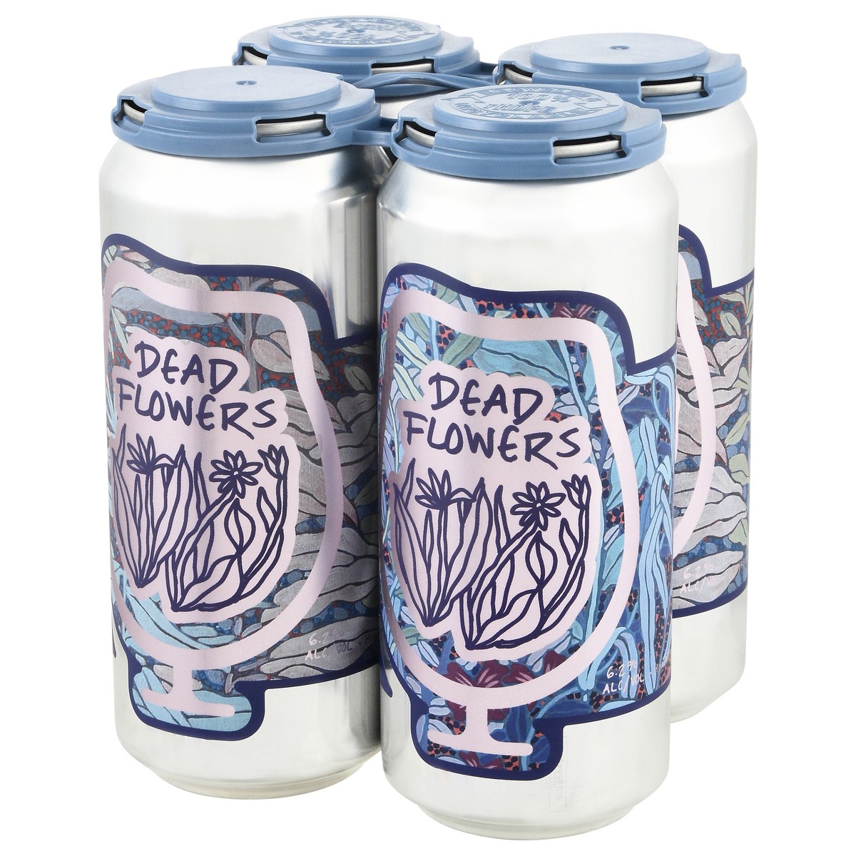 slide 2 of 4, Dead Flowers Beer 4 - 1 pt Cans, 64 fl oz