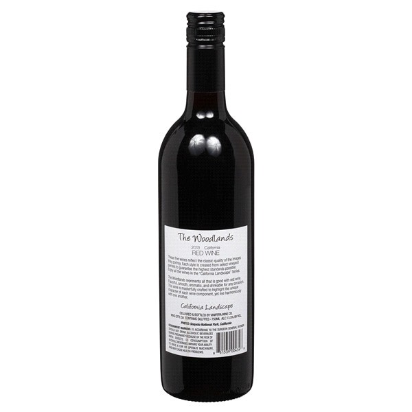 slide 2 of 5, VINIFERA The Woodlands Red Bend Wine, 750 ml
