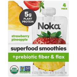 Noka Organic Strawberry Pineapple Smoothie