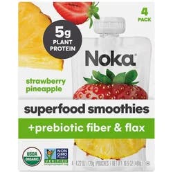 Noka Organic Strawberry Pineapple Smoothie
