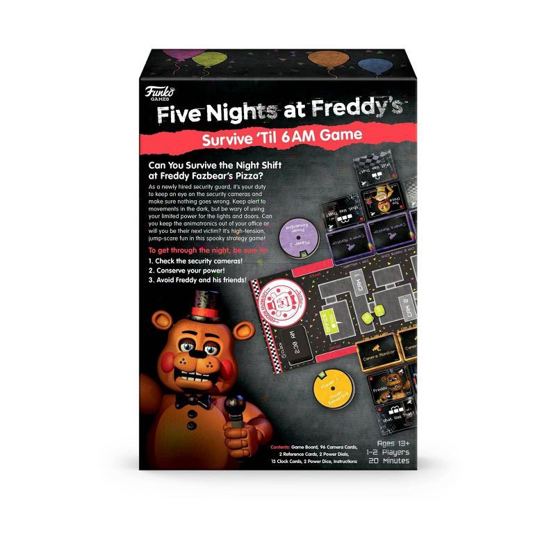 slide 4 of 15, Funko Five Nights at Freddy's - Survive Til 6AM Game, 1 ct
