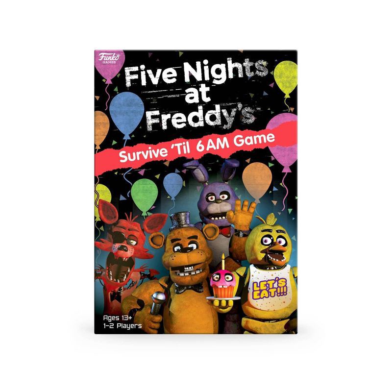 slide 1 of 15, Funko Five Nights at Freddy's - Survive Til 6AM Game, 1 ct