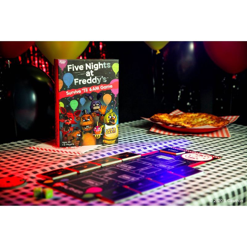 slide 10 of 15, Funko Five Nights at Freddy's - Survive Til 6AM Game, 1 ct