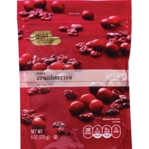 slide 1 of 1, CVS Gold Emblem Sweetened Dried Cranberries, 6 oz; 170 gram