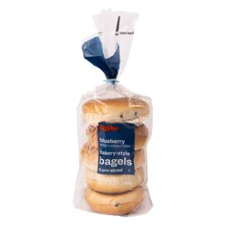 Hy-vee Blueberry Larger Bakery Style Bagels